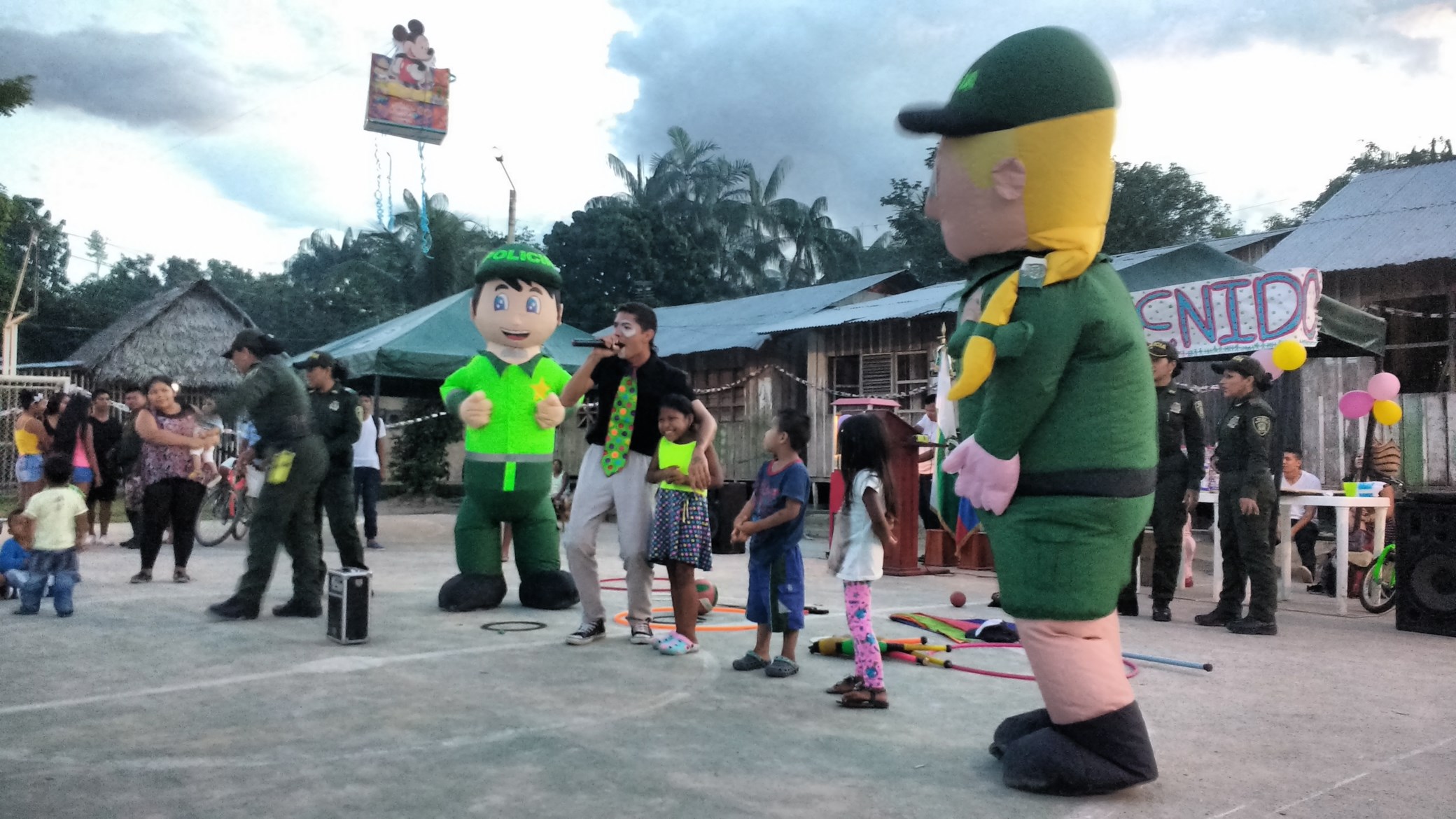 Niños y niñas participaron de una tarde inolvidable 