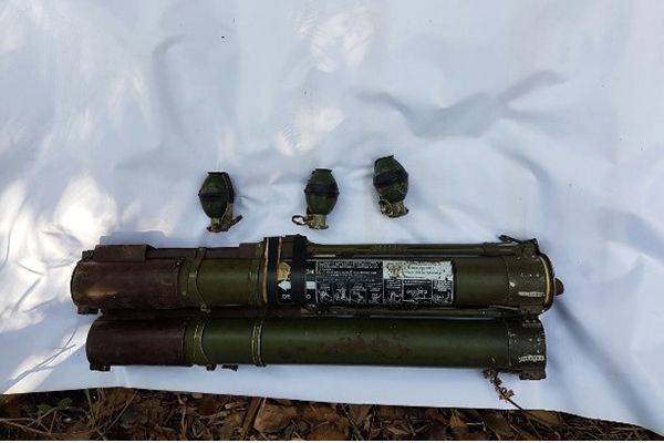 Incautado material de guerra de alto poder destructivo del ELN en Cesar