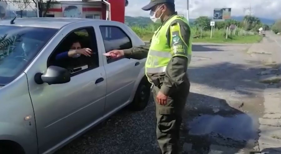 Dispositivo PoliciaI puente de la asunción de la Virgen 3