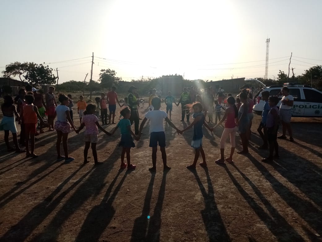 Campaña 'dona un cuaderno' en La Guajira