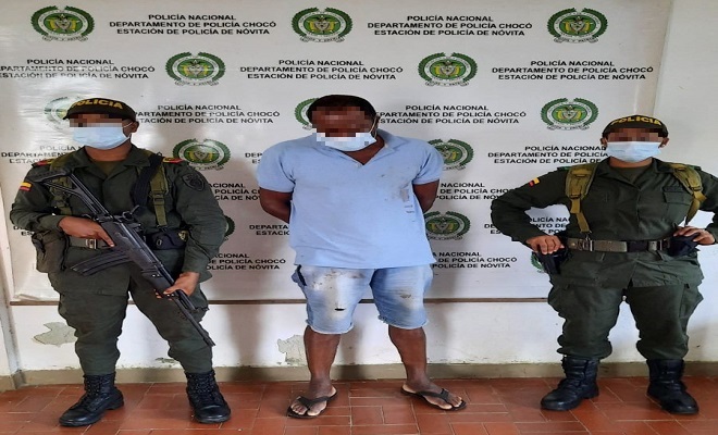 Dos capturados en los municipios de Novita y Docordó, por los delitos de violencia intrafamiliar y lesiones personales
