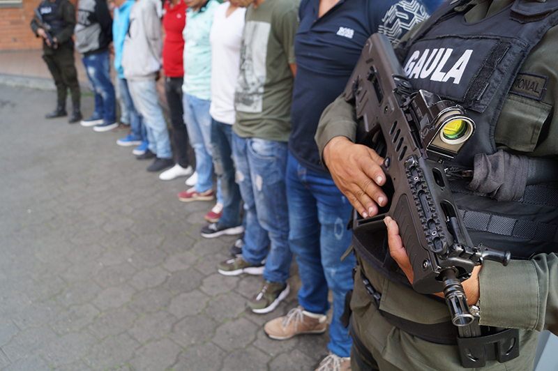 GAULA realiza operación “Sicilia” contra las “convivir de la terraza”