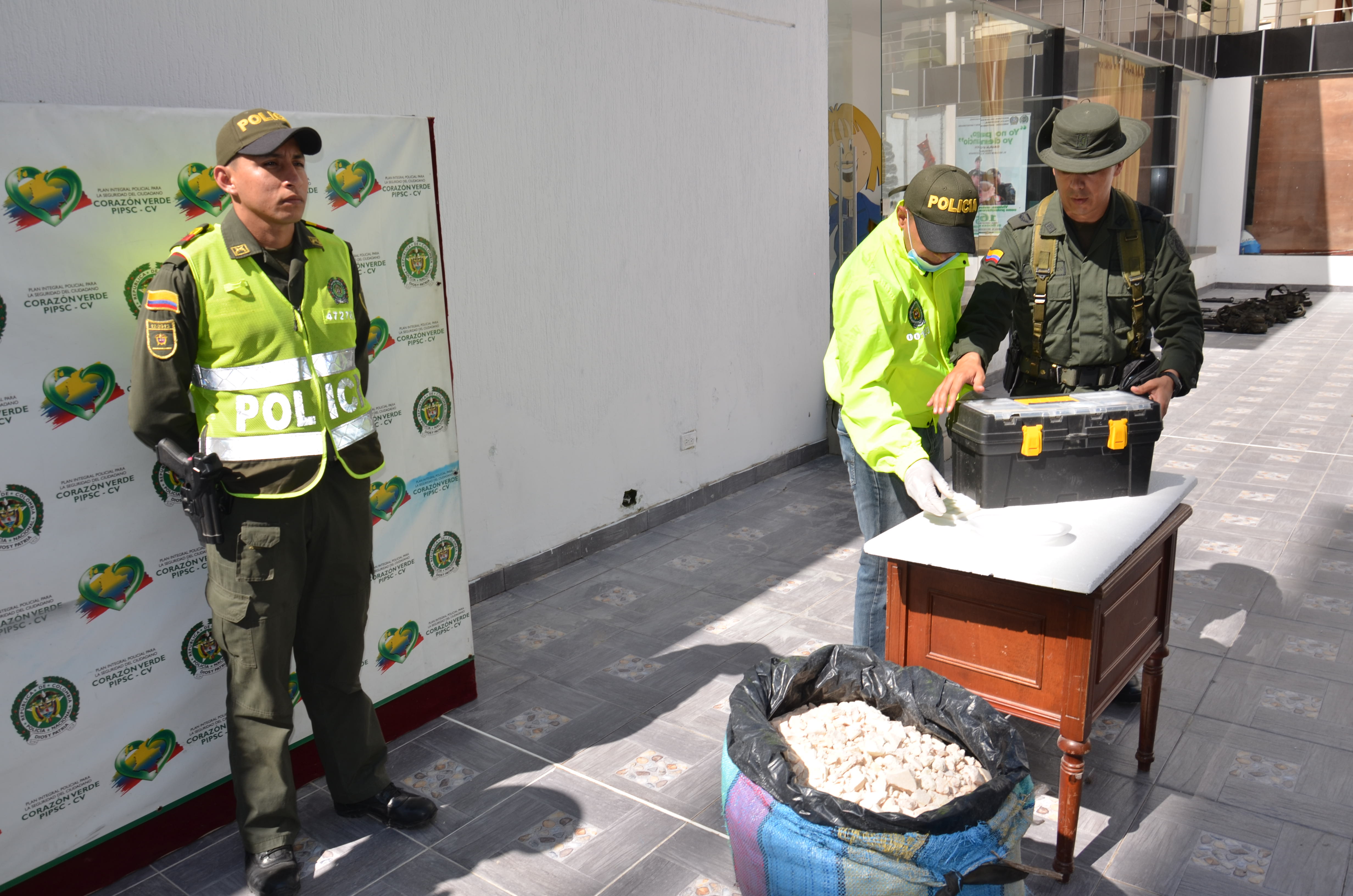 Incautadas 240 mil dosis de estupefacientes