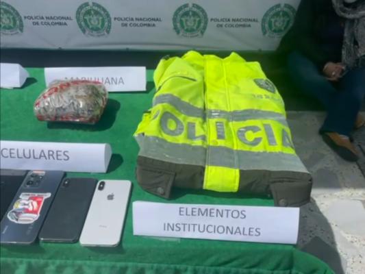 elementos incautados