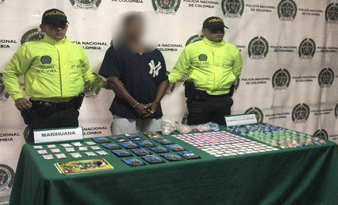 Capturados por el delito de tráfico, fabricación o porte de sustancias estupefacientes