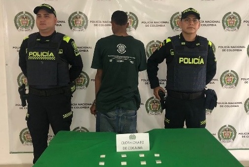 En Armenia es capturado un hombre  por porte de estupefacientes  