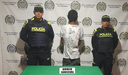 Capturado mediante orden judicial en Calarcá