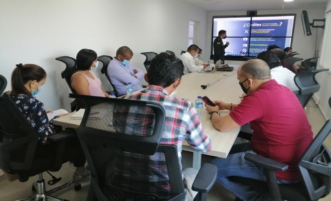 Socialiazación del nuevo estatuto disciplinario de la Policía Nacional a los representantes del ministerio público, líderes sociales, defensores de DDHH.  