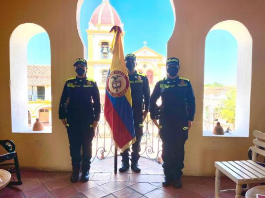 En Mompox comienza la renovación de la Policía Nacional.