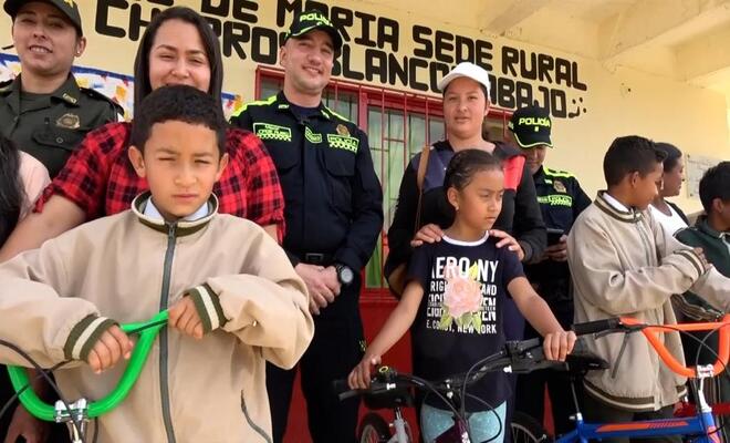 niños y niñas beneficiados con la campaña rescatando vidas salvando sueños