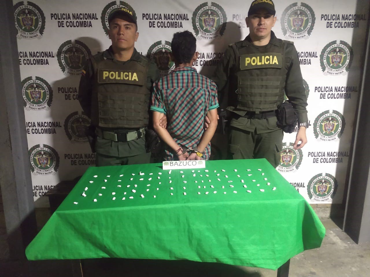 Capturamos a hombre por tener estupefacientes en Calarcá.