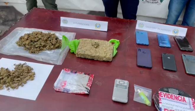 Estupefacientes incautados