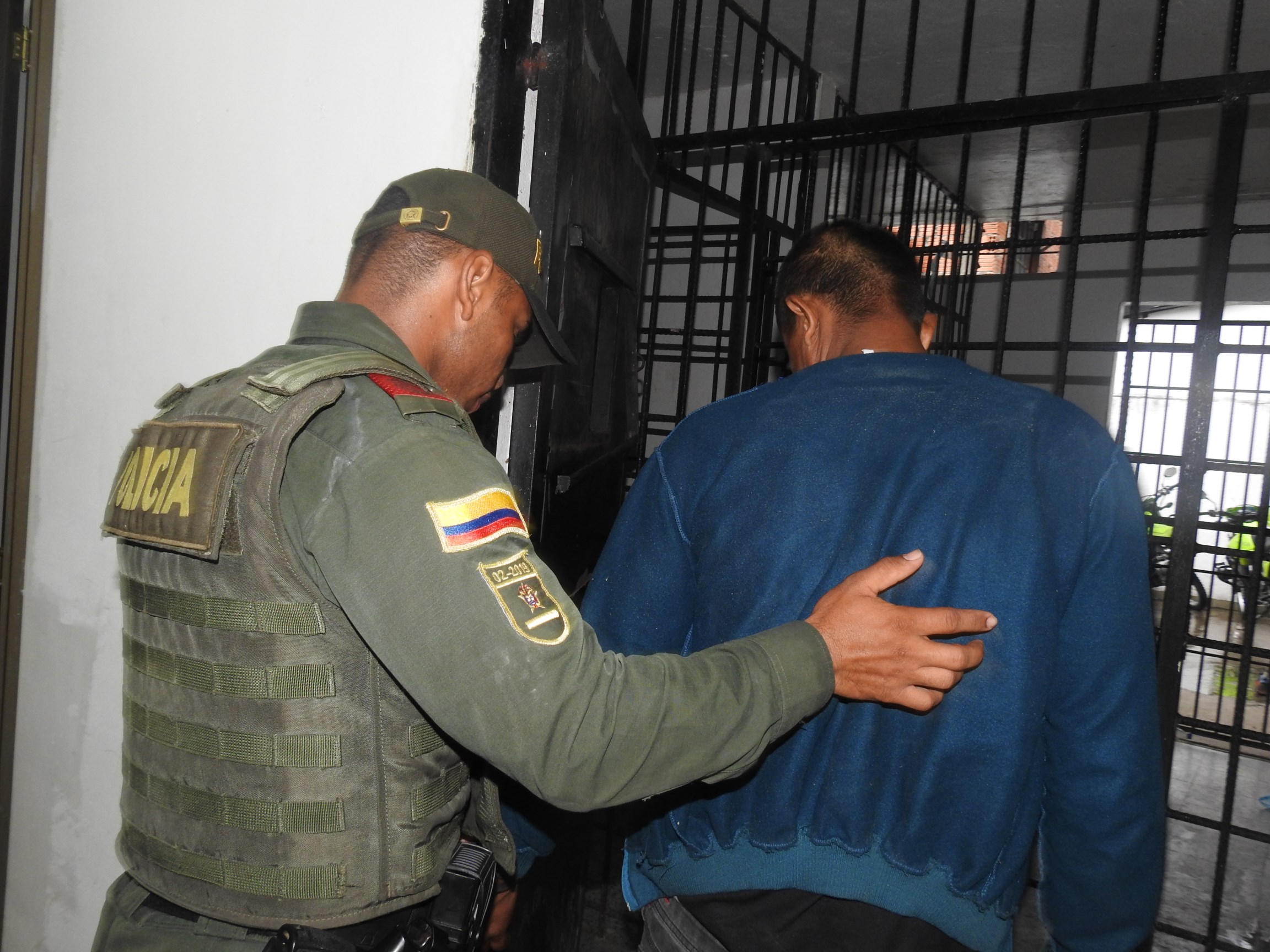 Capturado falsedad marcaria