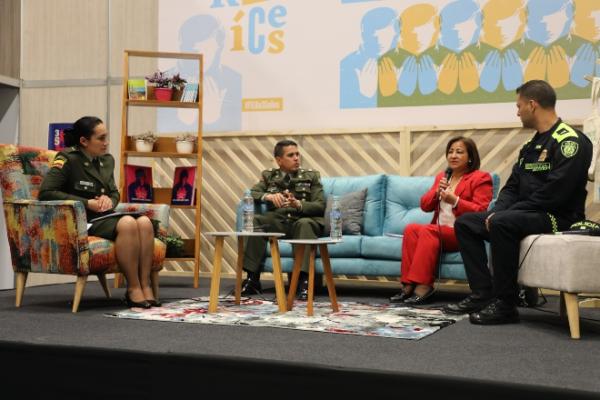 La Policía Nacional en la  #FILBo 2023. 