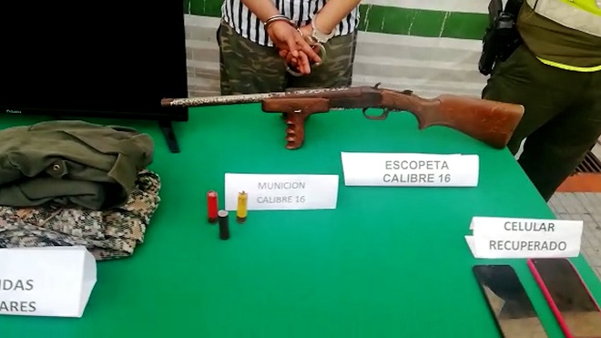 Elementos incautados