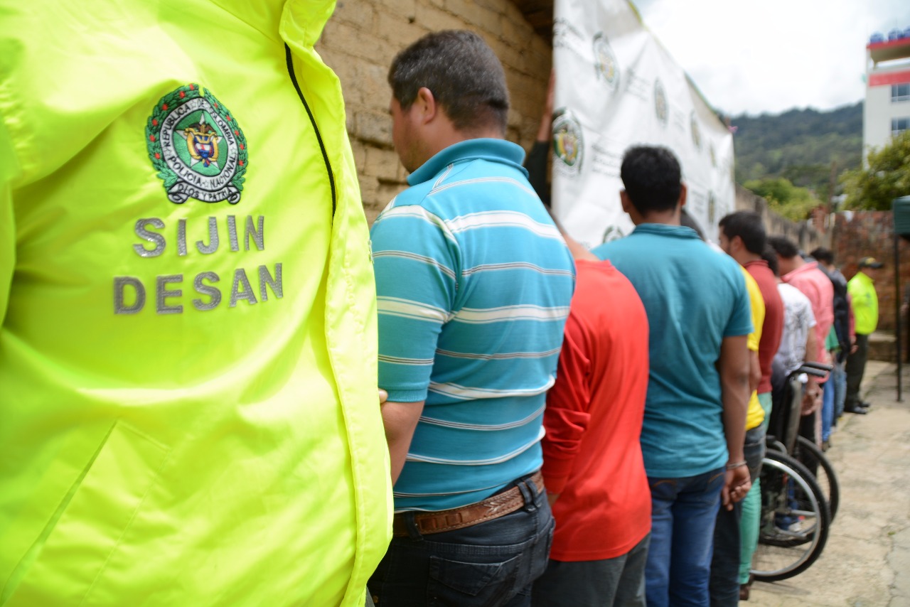Cayeron "Los Chatos"- Policía de Santander