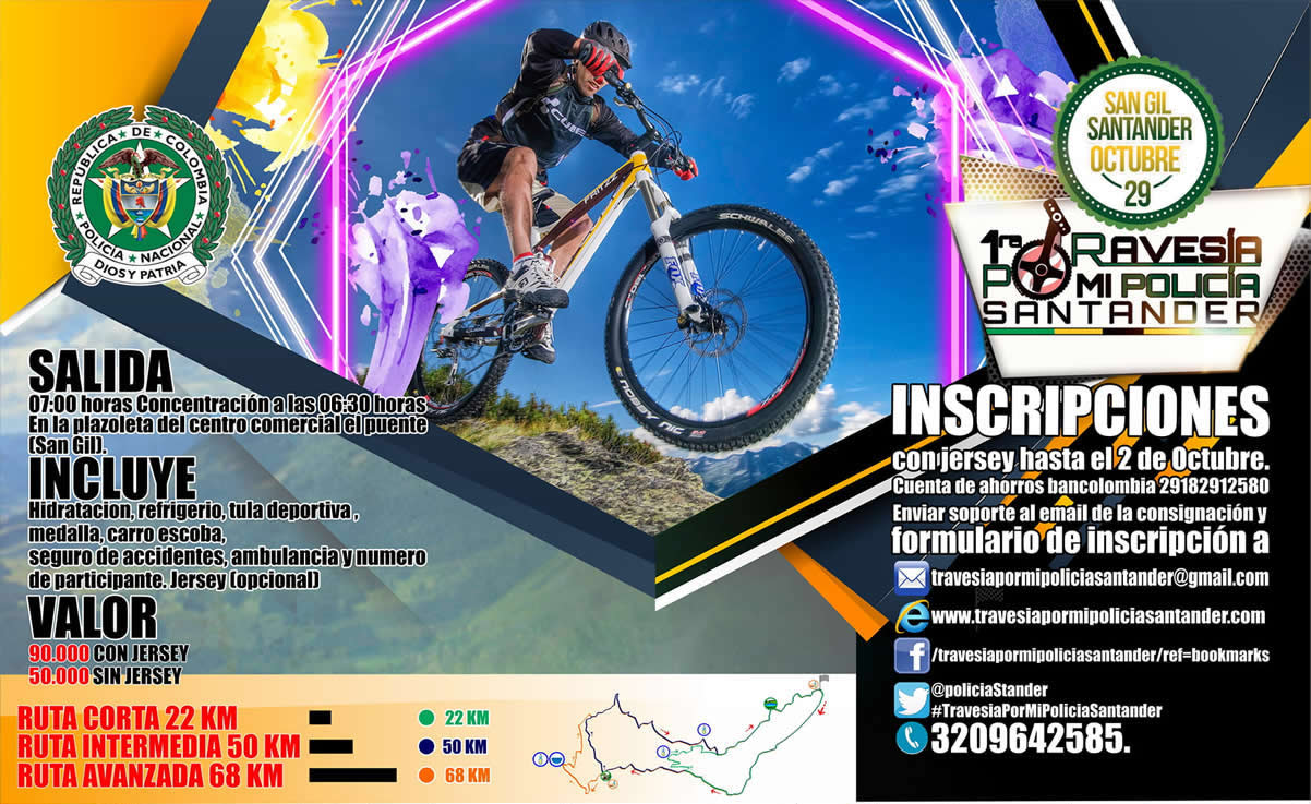 Travesía por mi policía Santander