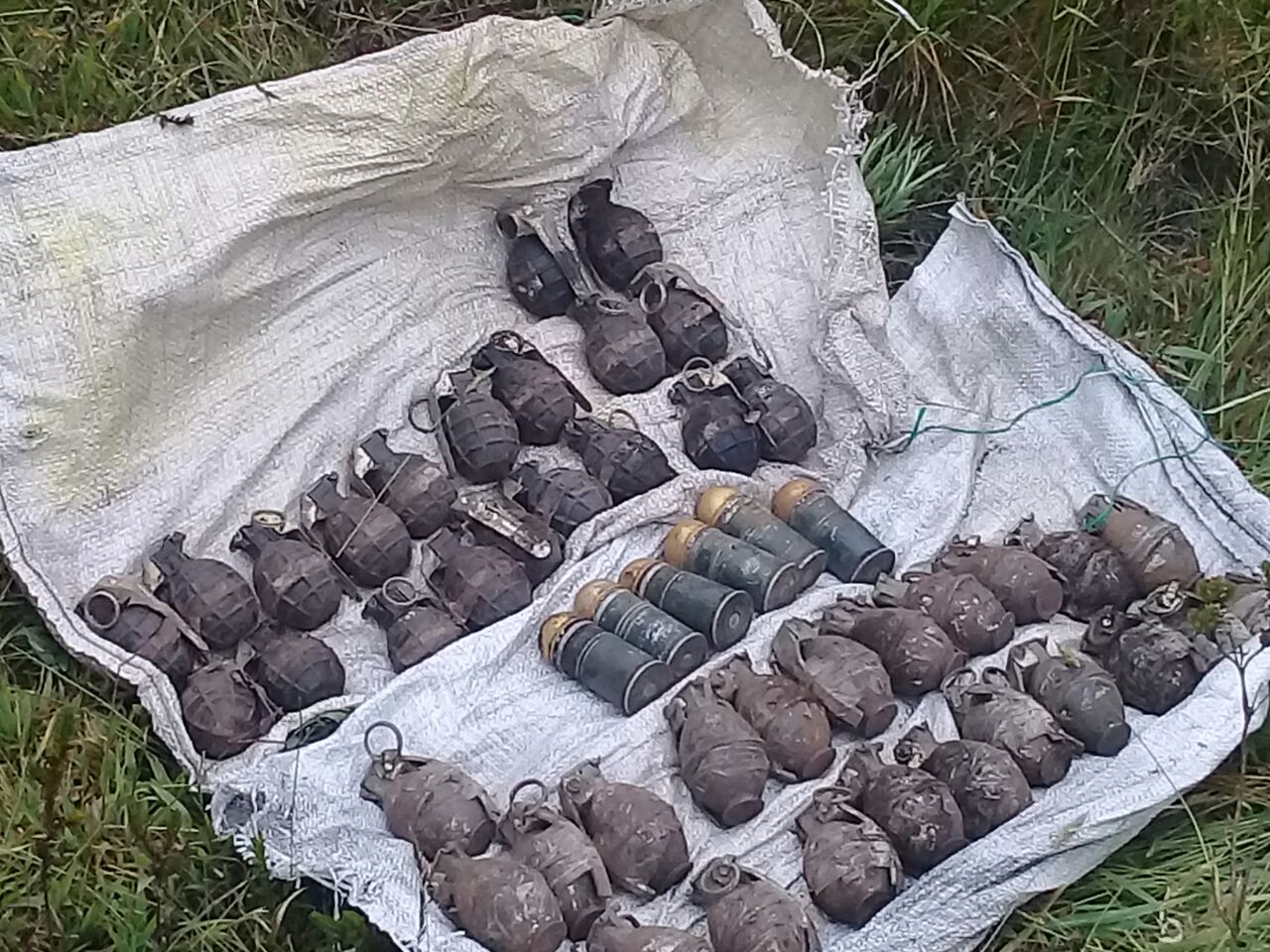 Hallazgo e inutilización de material explosivo