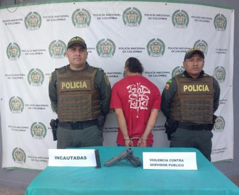 Capturado por lesiones personales