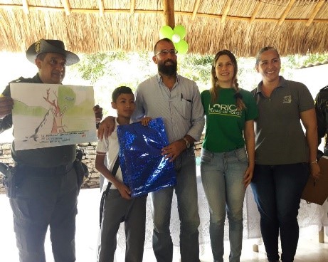 Julián Daniel fue reconocido a nivel Nacional por su dibujo 