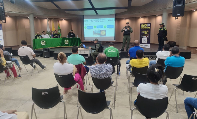 fotografía del comandante del Gaula 