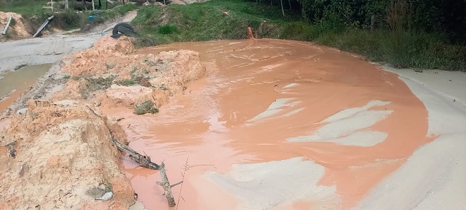 Fuente hidrica afectada