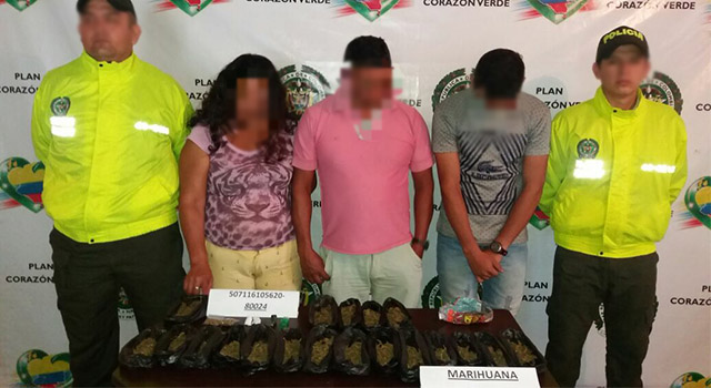 La Policía Nacional-propina golpe a red criminal de microtráfico de estupefacientes-Meta