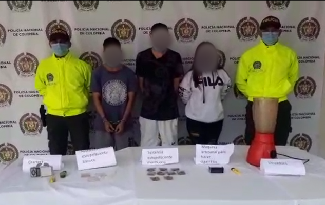 Golpe al tráfico local de estupefacientes 1