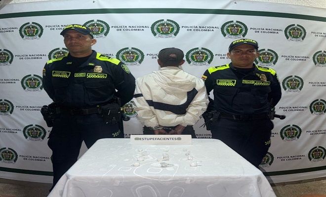 La sustancia fue entregada a la autoridad competente