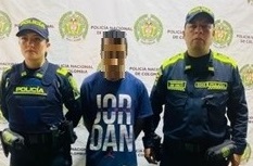 Capturado por porte de estupefacientes 