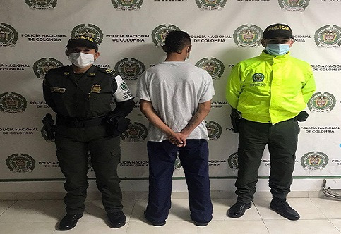 Capturado por el delito de extorsión 