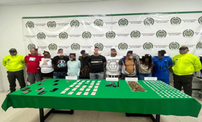 10 personas acpturadas por el delito de homicidio 