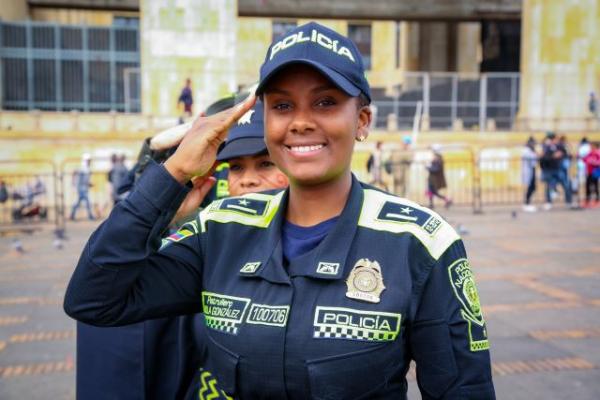 Los policías afrodescendientes de nuestra institución, luchan día a día por combatir el delito