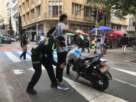 Plan control motocicletas sector céntrico de la capital risaraldense