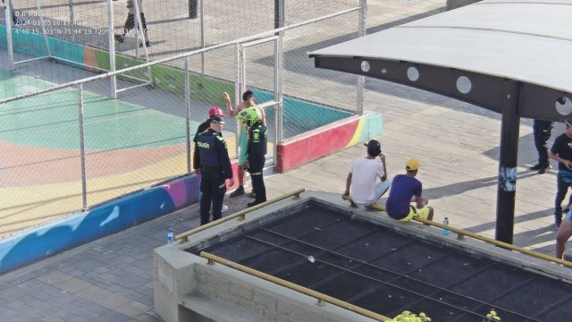 Controles efectuados en parques, plazoletas, entre otros