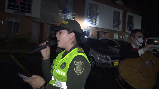 Patrullera Leidy Paulina Cárdenas Parra, una mujer hecha arte 