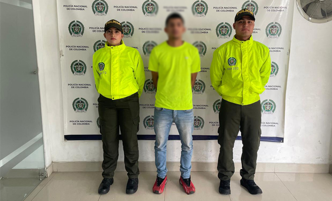 Capturado en el municipio de Dosquebradas un hombre conocido como alias "kenner"