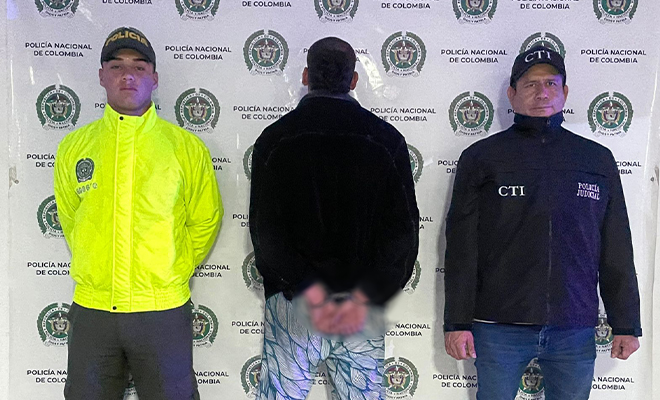 Capturado por el delito de homicidio en la avenida Simón Bolívar del municipio de Dosquebradas 