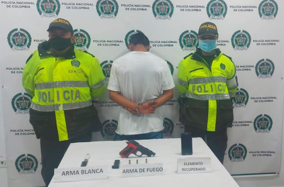 La actividad operacional se materializó en el barrio Modelo del municipio de Dosquebradas