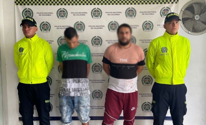 En el procedimiento realizado fueron incautadas 565 dosis de bazuco