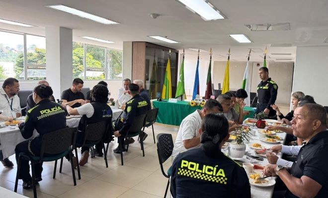 Desayuno de integración con el gremio de periodistas del departamento de Risaralda