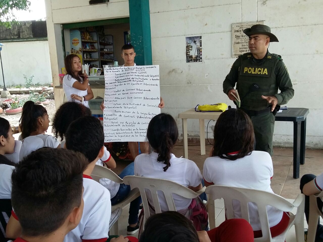 capacitamos a nuestro jovenes  para cuidar a su mejor amigos 