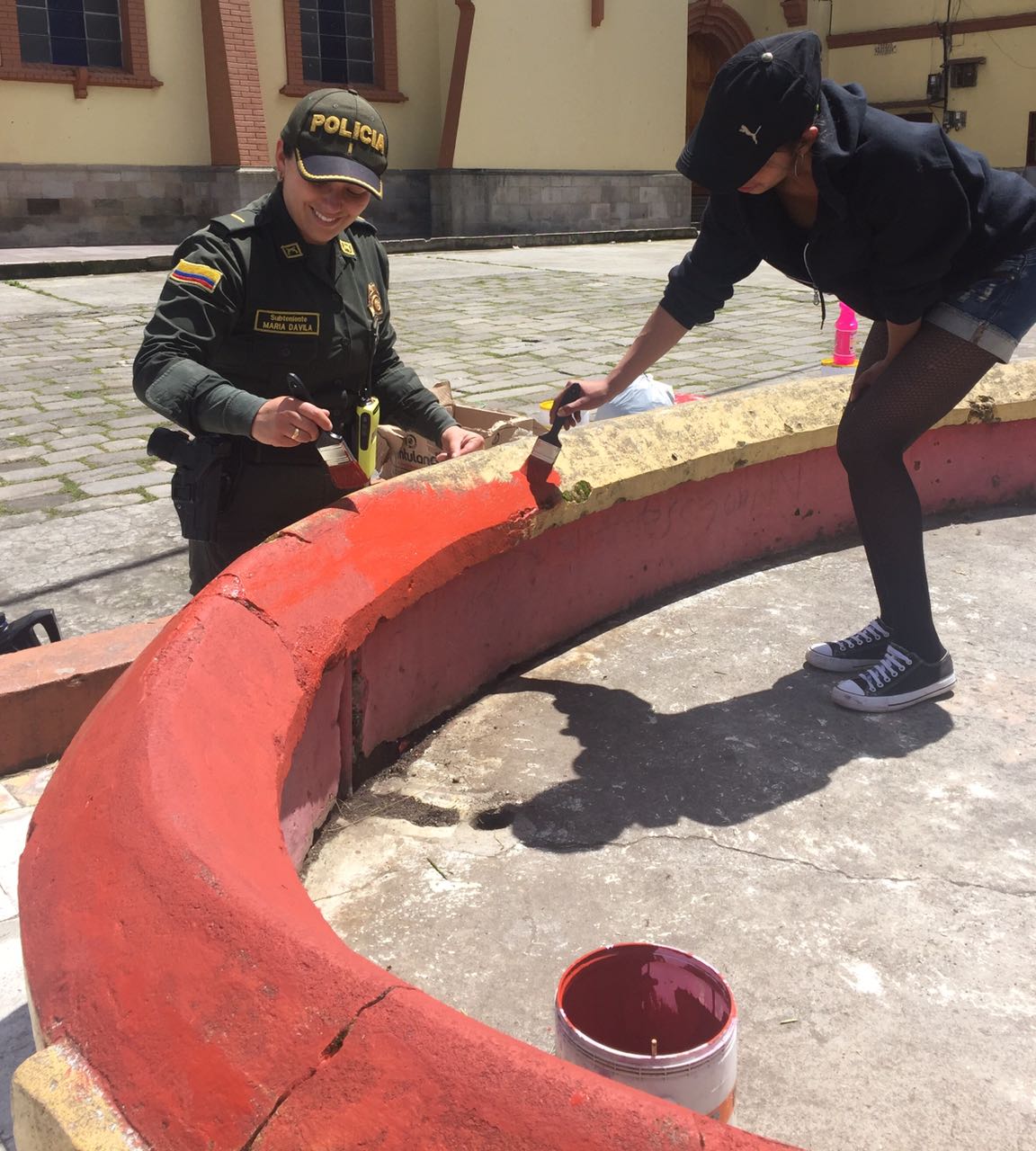 comprometidos con la La Policía Nacional comprometida con la conservación y el cuidado de nuestro patrimonio cultural