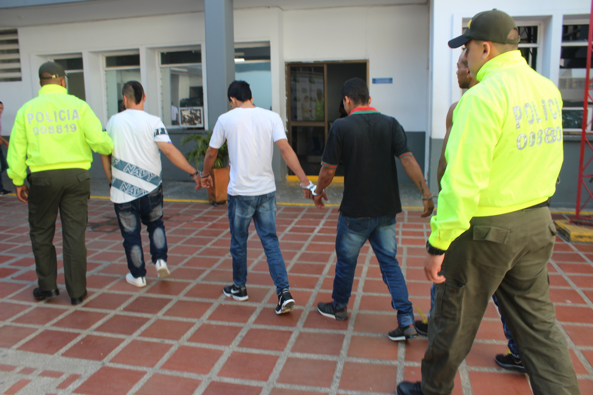 Integrantes de "la herradura" dejados a disposición de Fiscalía