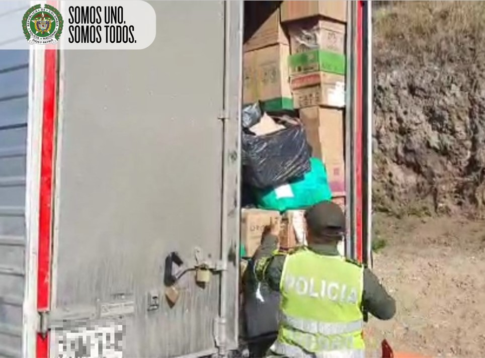 Incautamos cargamento de droga en las vías de Nariño