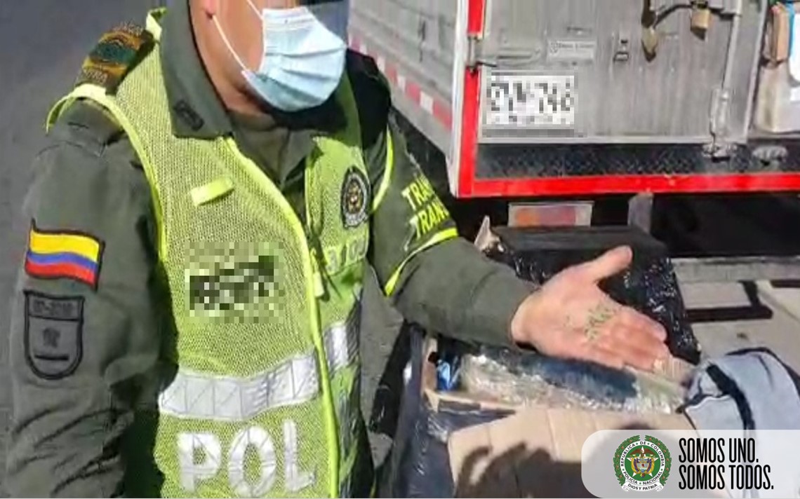 Incautamos cargamento de droga en las vías de Nariño