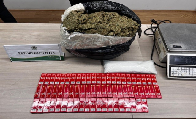 Alucinógenos y elementos que utilizaban para dosificar esta droga