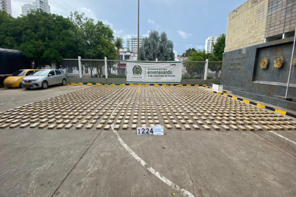 Cocaína incautada