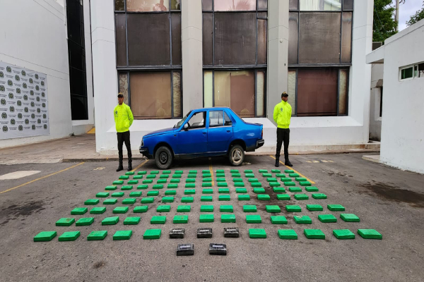 Incautación cocaína