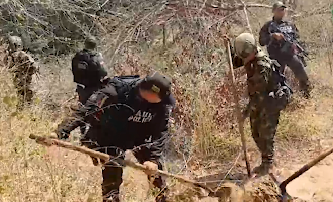 Incautacion de material de guerra 